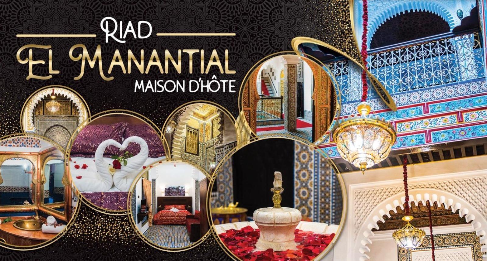 Riad El Manantial,Dar Hajjaj,Patrimonio Del Sxix Tétouan 外观 照片