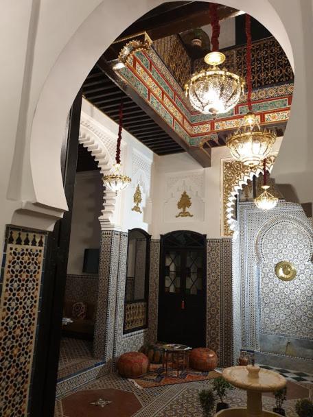 Riad El Manantial,Dar Hajjaj,Patrimonio Del Sxix Tétouan 外观 照片